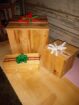 Lighted Gift Boxes - Handcrafted interior/exterior lighted gift boxes.