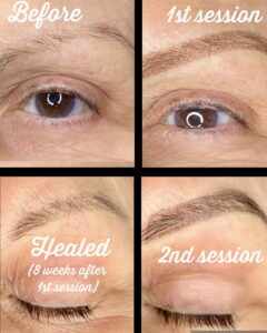 Cosmetic Tattoo- Microblading and powder eyebrows